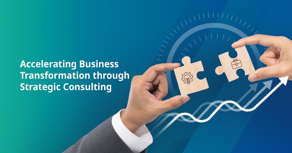 Business transformation consulting visual
